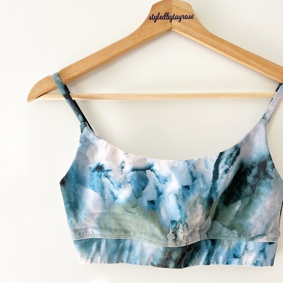 Carbon38 Abstract Bralette in Dreamy Camo - Picture 6 of 9